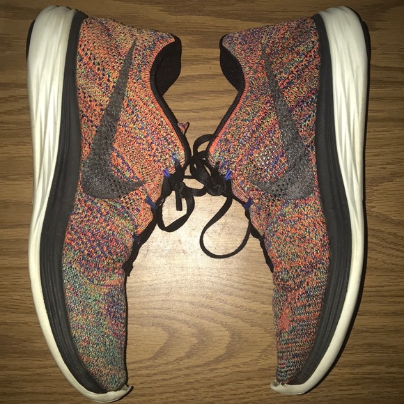 Nike Flyknit Lunar Mulitcolor, size 11 men’s - Picture 5 of 8